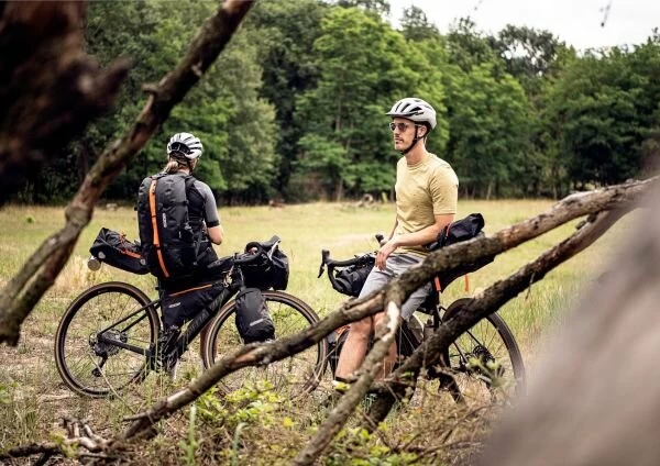 Sakwa na ramę rowerową Ortlieb Bikepacking Frame-Pack Black Matt Rozmiar M