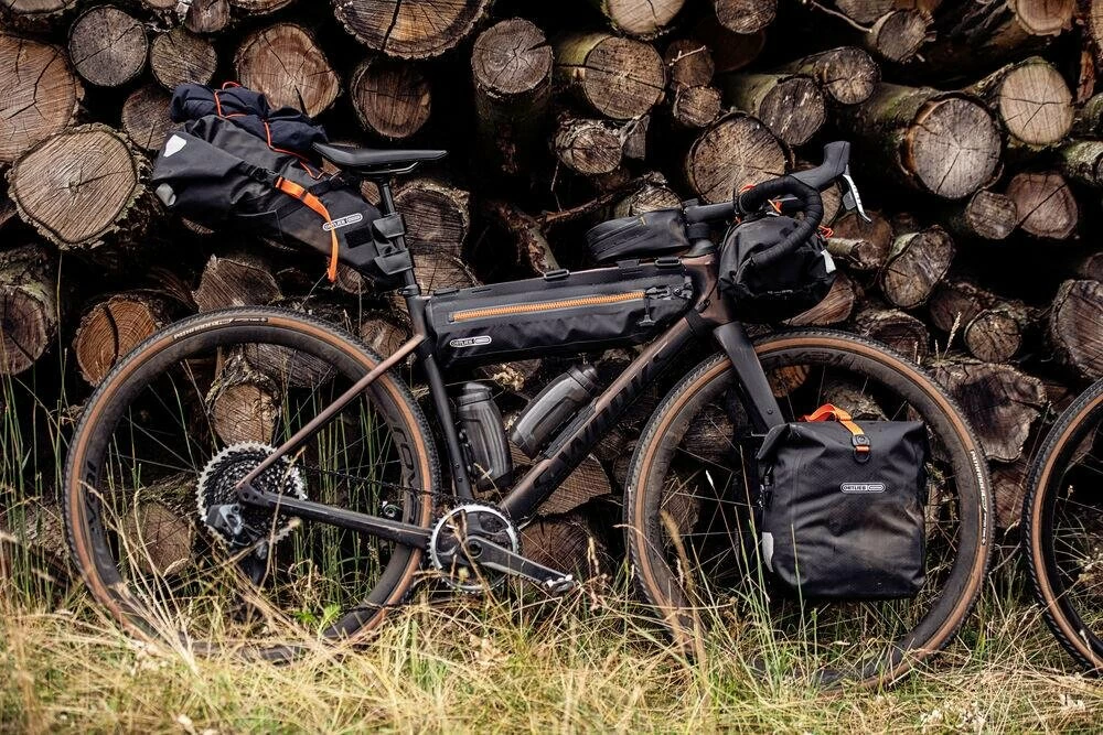 Sakwa na ramę rowerową Ortlieb Bikepacking Frame-Pack TopTube Black Mat 2021