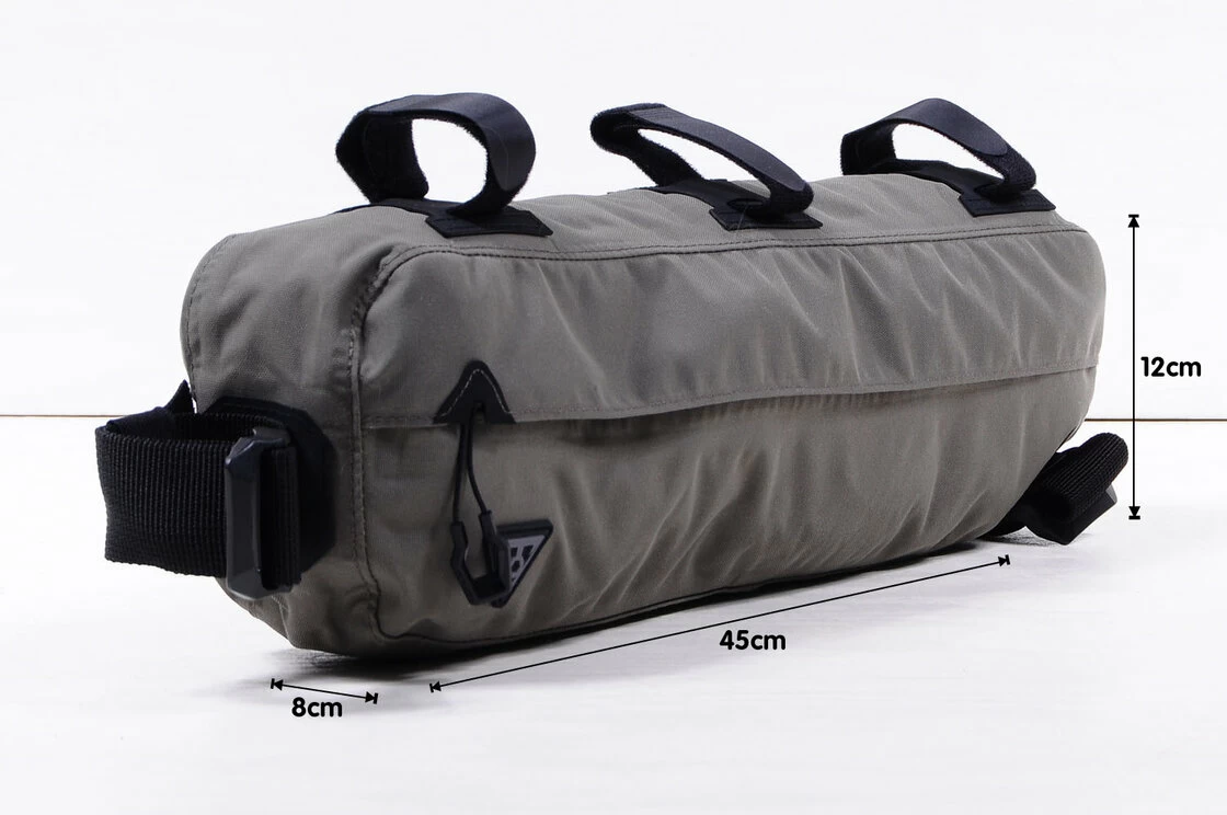 Sakwa na ramę Topeak MidLoader Green 4,5 litry