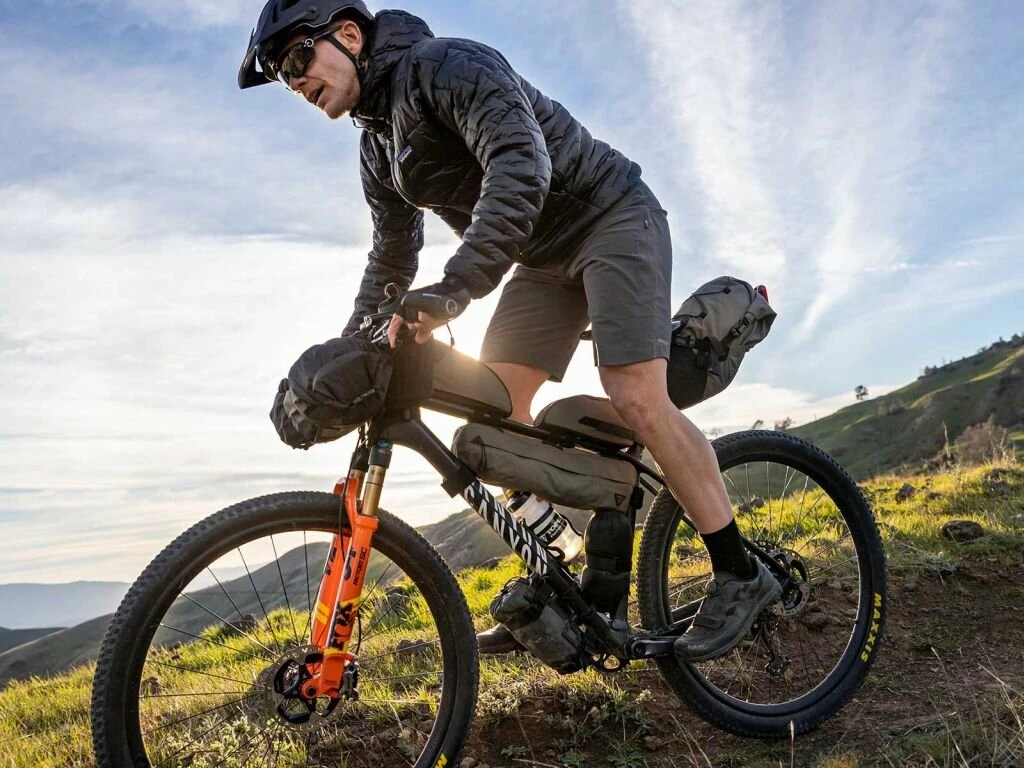 Sakwa na ramę Topeak MidLoader Green 6 litry