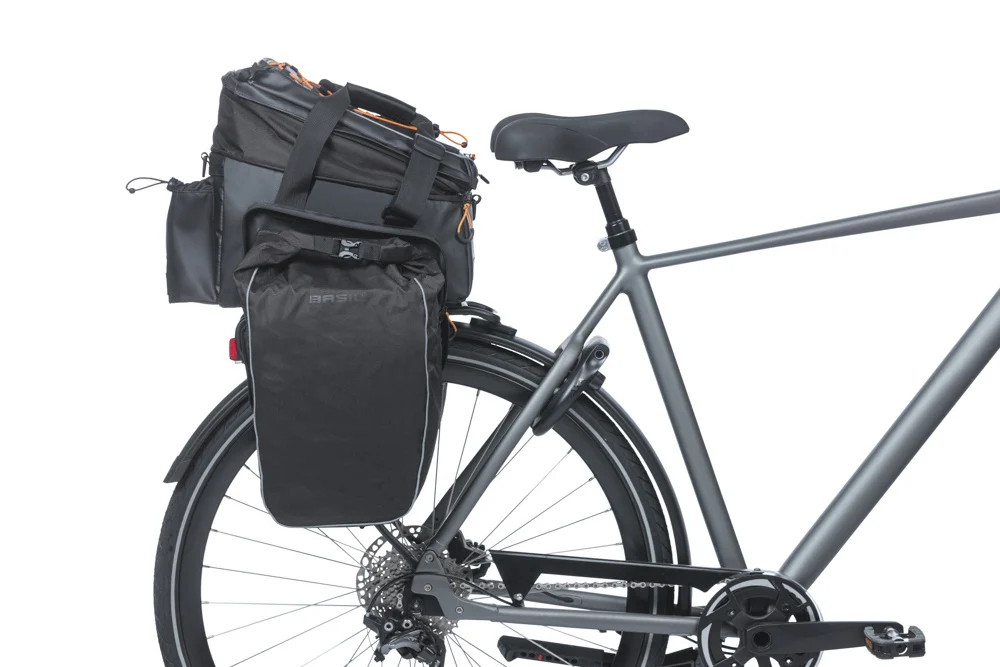 Sakwa na tylny bagażnik rowerowy Basil Miles Tarpaulin  XL Pro MIK 2.0