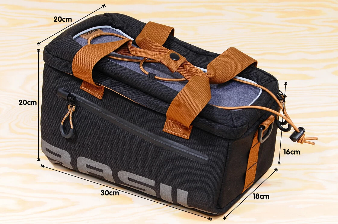 Sakwa na tylny bagażnik rowerowy Basil Miles Trunkbag MIK