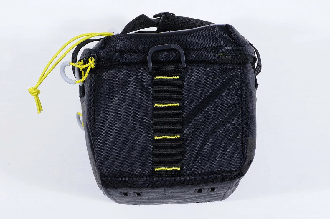 Sakwa na tylny bagażnik rowerowy Basil Miles Trunkbag Black / lime