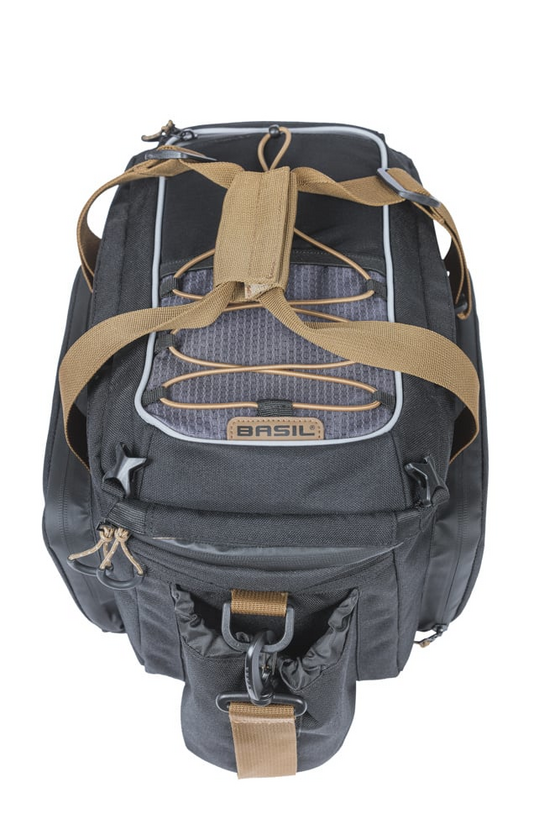 Sakwa na tylny bagażnik rowerowy Basil Miles XL Pro MIK 2.0 Black Slate