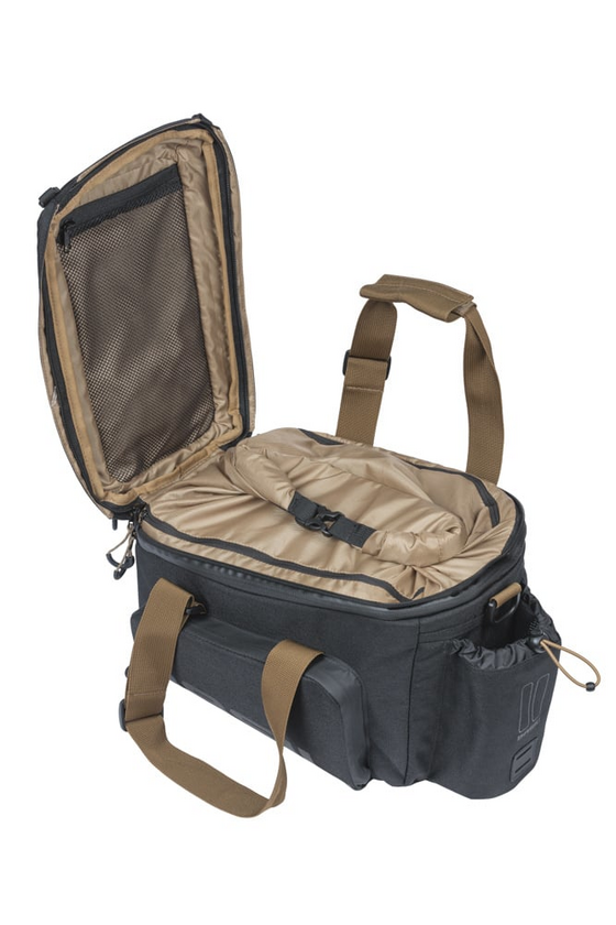Sakwa na tylny bagażnik rowerowy Basil Miles XL Pro MIK 2.0 Black Slate