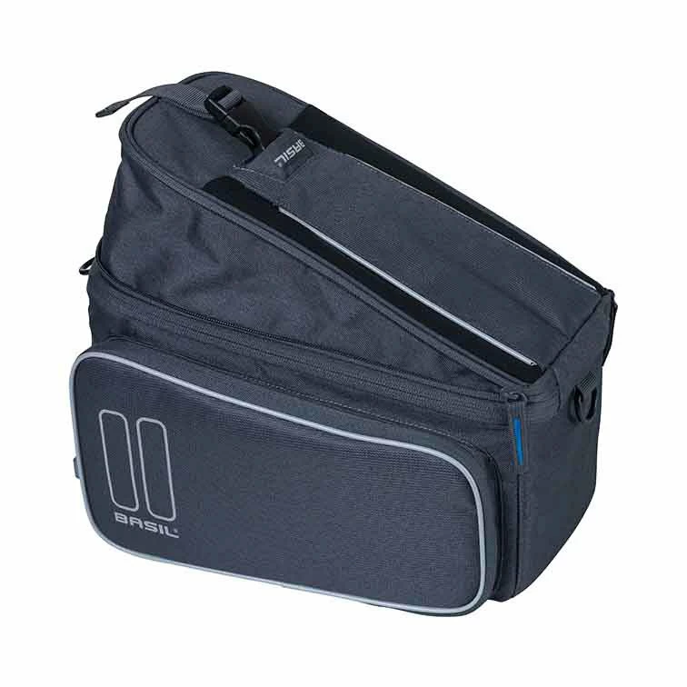 Sakwa na tylny bagażnik rowerowy Basil Sport Design Trunkbag MIK Szary / Blue