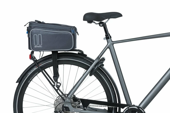 Sakwa na tylny bagażnik rowerowy Basil Sport Design Trunkbag MIK Szary / Blue
