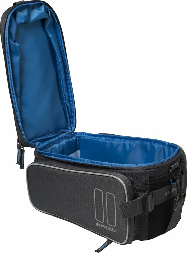 Sakwa na tylny bagażnik rowerowy Basil Sport Desing Trunkbag Czarny / czerwony