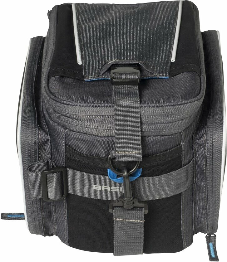 Sakwa na tylny bagażnik rowerowy Basil Sport Desing Trunkbag Czarny / czerwony