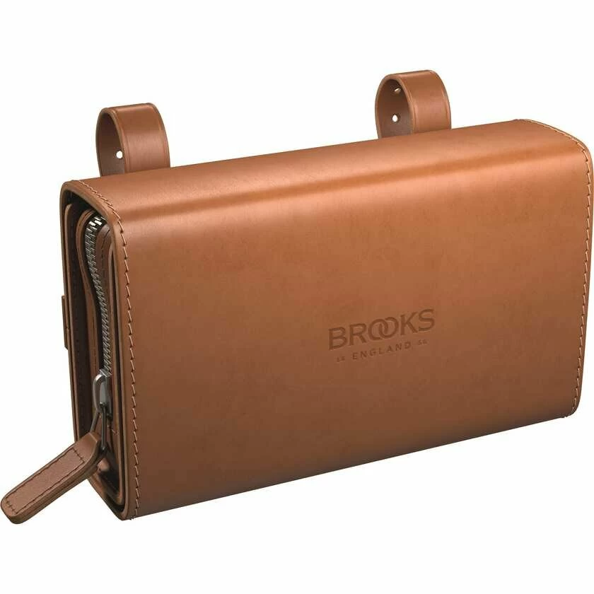 Sakwa podsiodełkowa Brooks D-Shaped Tool Bag miodowy