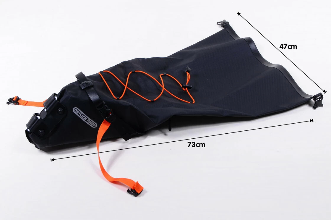Sakwa podsiodłową Ortlieb Bikepacking Seat-Pack Black Matt Rozmiar L