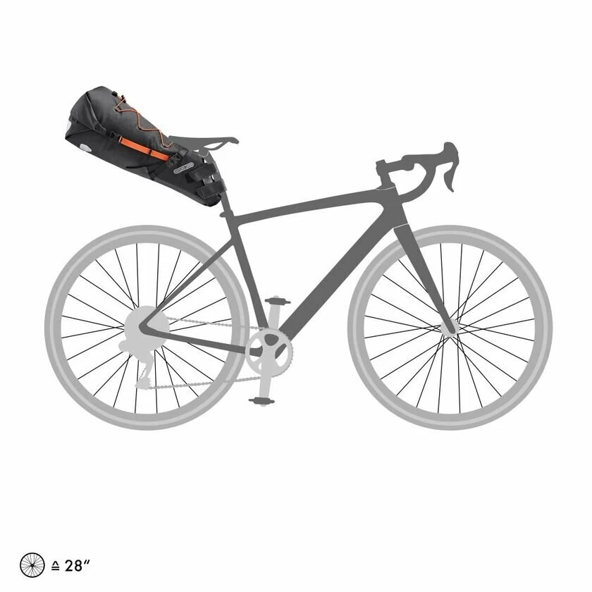 Sakwa podsiodłową Ortlieb Bikepacking Seat-Pack Black Matt Rozmiar L