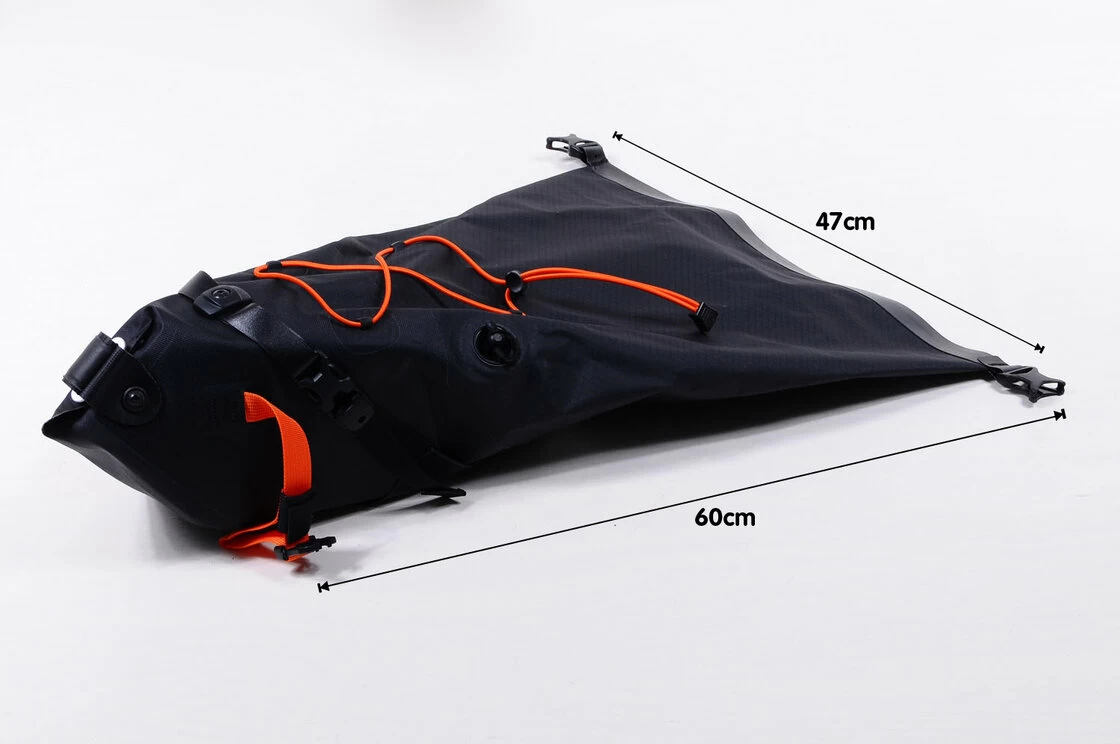 Sakwa podsiodłową Ortlieb Bikepacking Seat-Pack Black Matt Rozmiar M