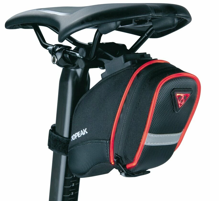 Sakwa podsiodłowa Topeak Aero Wedge Pack iGlow QuickClick