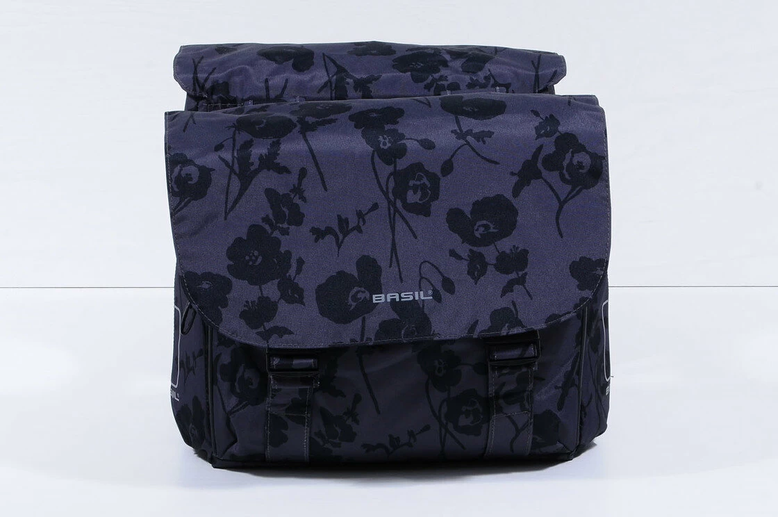 Sakwa rowerowa Basil Elegance Double Bag Ciemno-Szara