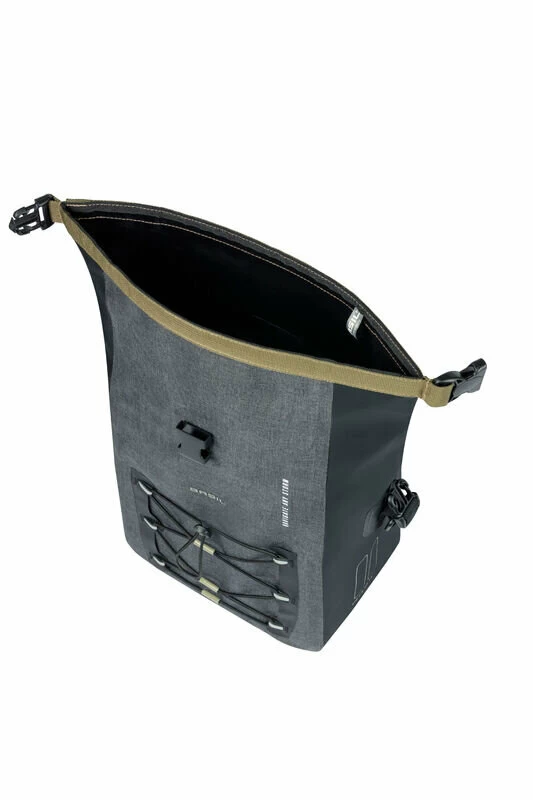 Sakwa rowerowa Basil Navigator Storm MIK Side Black M 12-15 Litrów