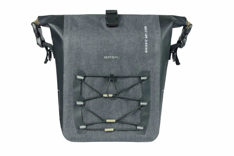 Sakwa rowerowa Basil Navigator Storm MIK Side Black M 12-15 Litrów