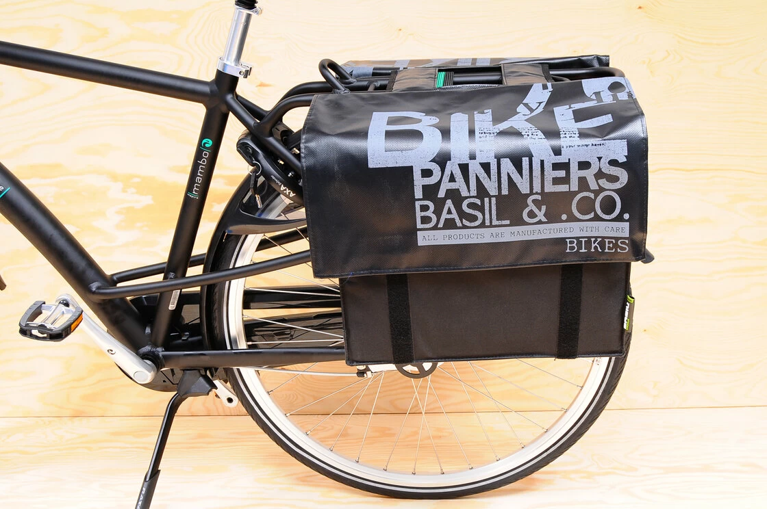 Sakwa rowerowa Basil Transport Double Bag czarny
