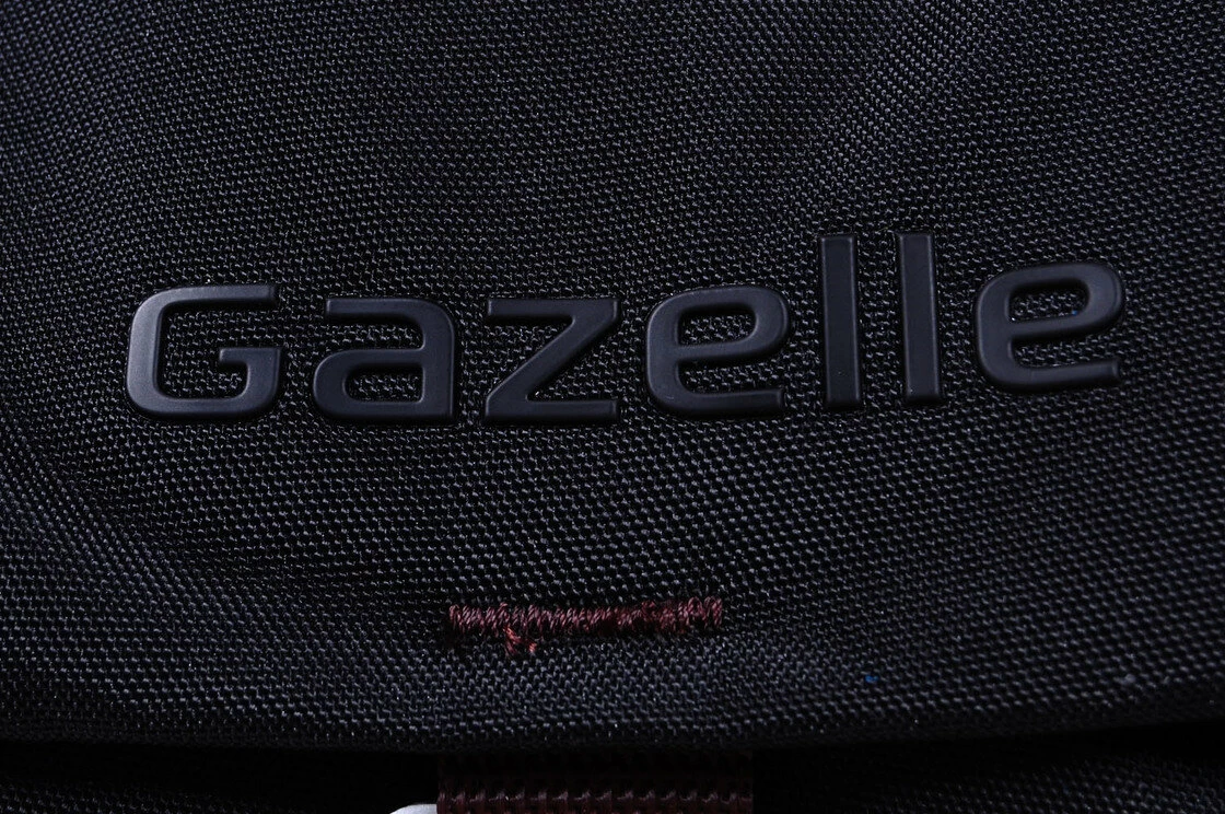 Sakwa rowerowa Gazelle Single Pannier  czarny / brązowy