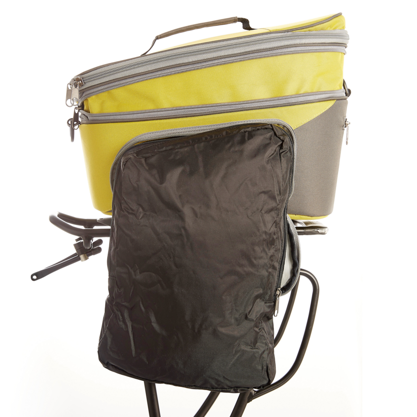 Sakwa rowerowa na bagażnik Racktime Talis Plus 2.0 Carbon Black/Stone Grey