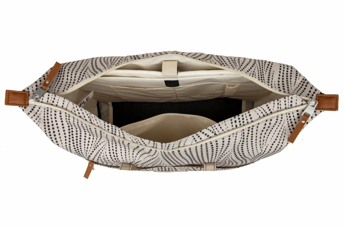 Sakwa rowerowa na laptop New Looxs Tendo Alma 21L Beżowy