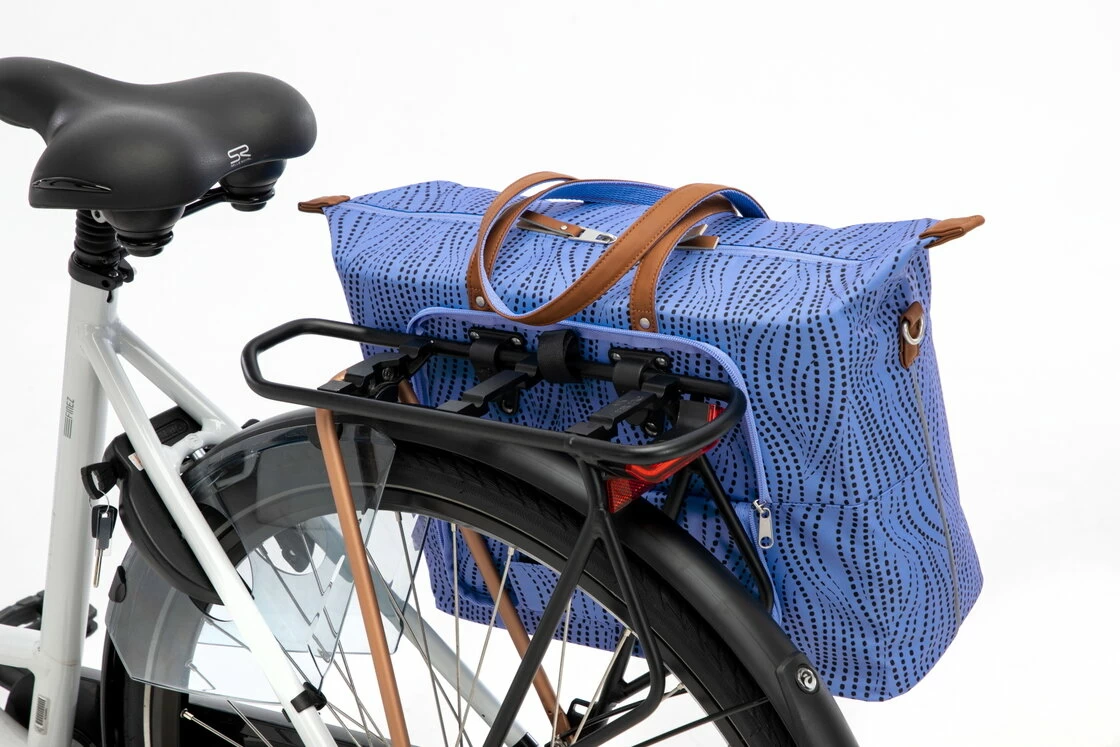 Sakwa rowerowa na laptop New Looxs Tendo Alma 21L Niebieski