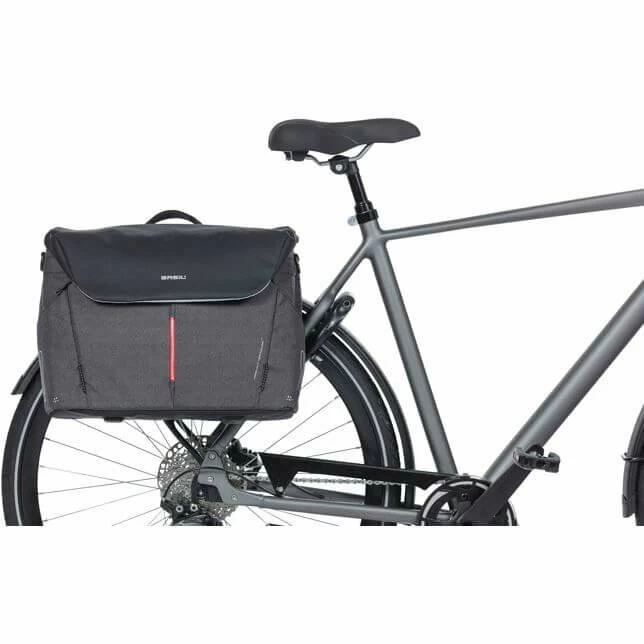 Sakwa rowerowa na laptopa Basil B-Safe Commuter Nordlicht Zielona