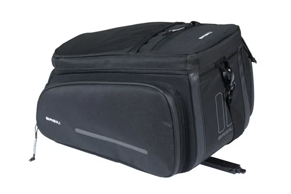 Sakwa rowerowa na tylny bagażnik Basil Move 10-26L MIK 2.0 Black