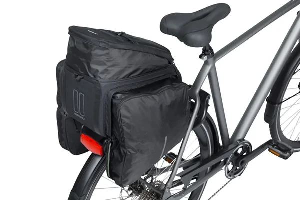 Sakwa rowerowa na tylny bagażnik Basil Move 10-26L MIK 2.0 Black