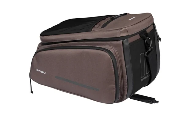 Sakwa rowerowa na tylny bagażnik Basil Move 10-26L MIK 2.0 Brown