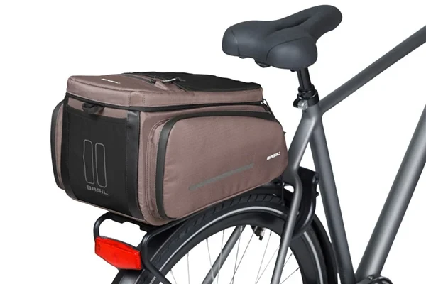 Sakwa rowerowa na tylny bagażnik Basil Move 10-26L MIK 2.0 Brown