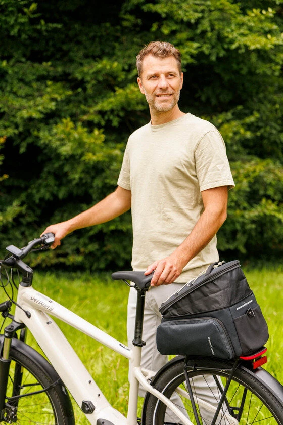 Sakwa rowerowa na tylny bagażnik New Looxs Sports 31L Racktime 2.0