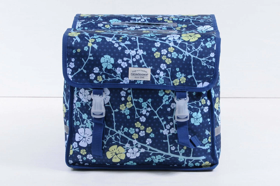 Sakwa rowerowa New Looxs Fiori Hanna Double Hanna Blue