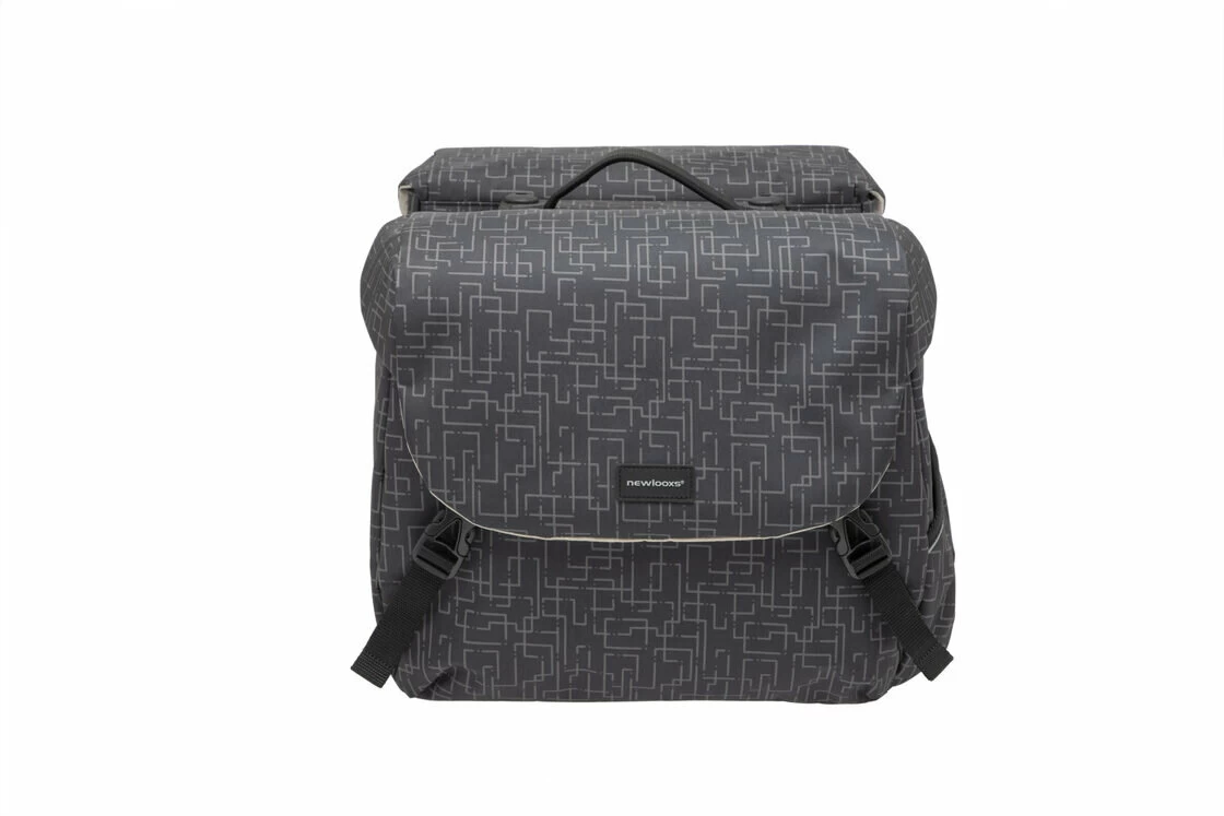Sakwa rowerowa New Looxs Mondi Joy Ivy Double RackTime Czarny