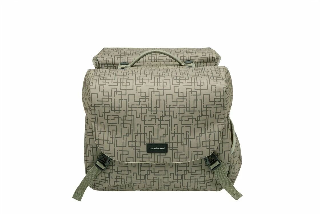 Sakwa rowerowa New Looxs Mondi Joy Ivy Double RackTime Orzech