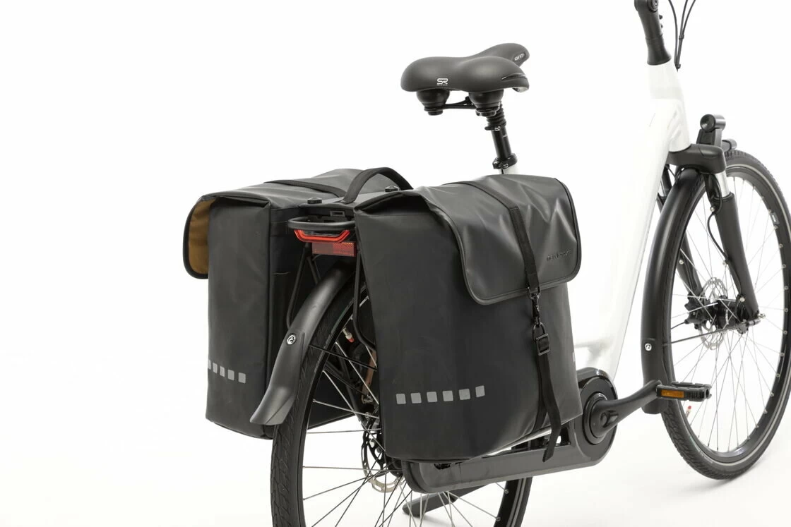 Sakwa rowerowa New Looxs Odense Double 39L MIK 2.0 Czarny