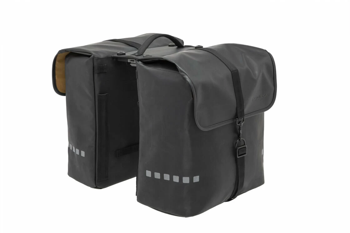 Sakwa rowerowa New Looxs Odense Double 39L MIK 2.0 Czarny