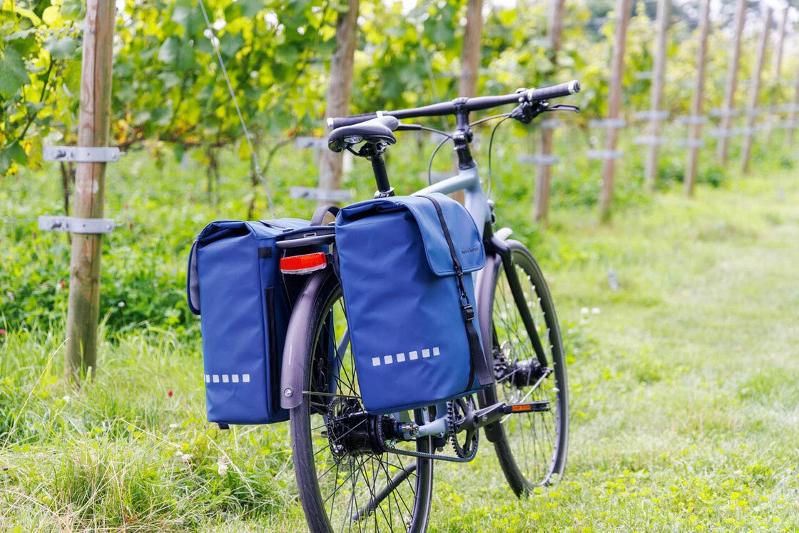 Sakwa rowerowa New Looxs Odense Double 39L MIK 2.0 Niebieski