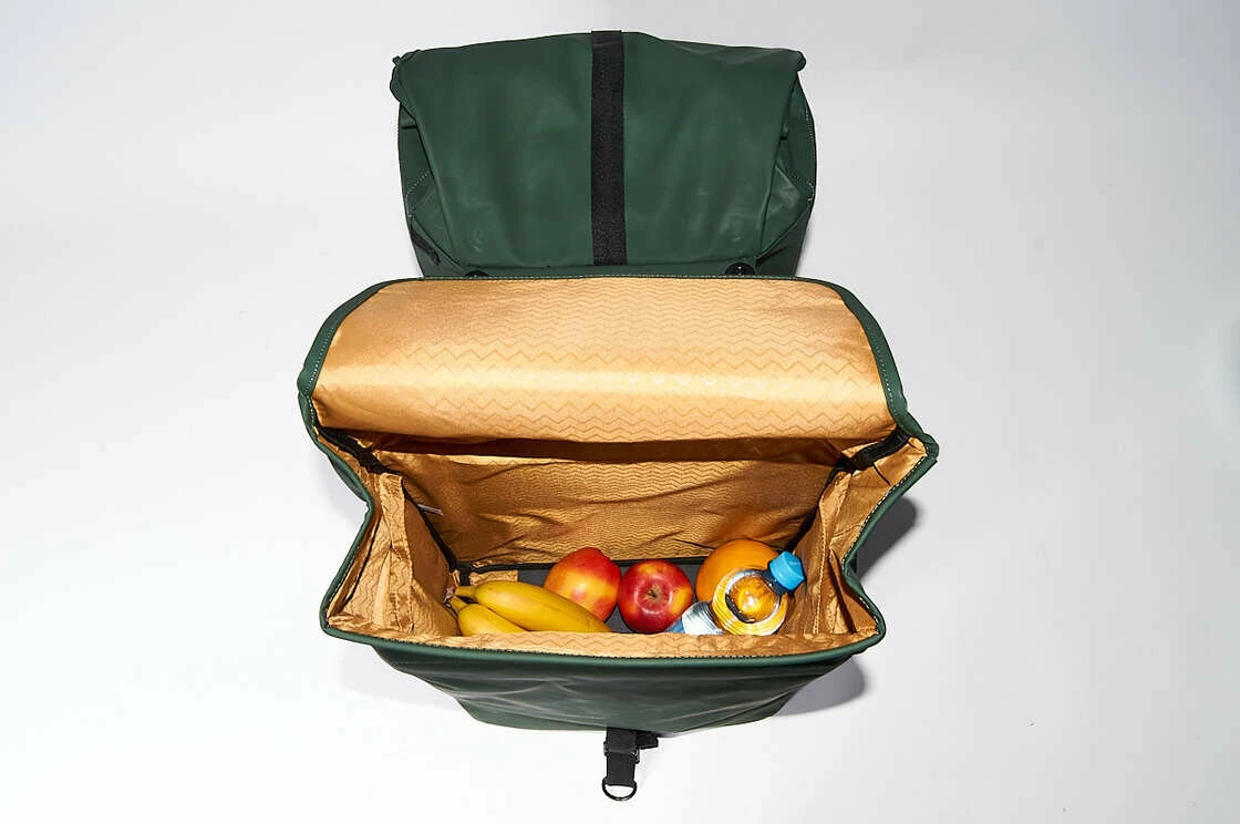 Sakwa rowerowa New Looxs Odense Double 39L MIK 2.0 Zielony