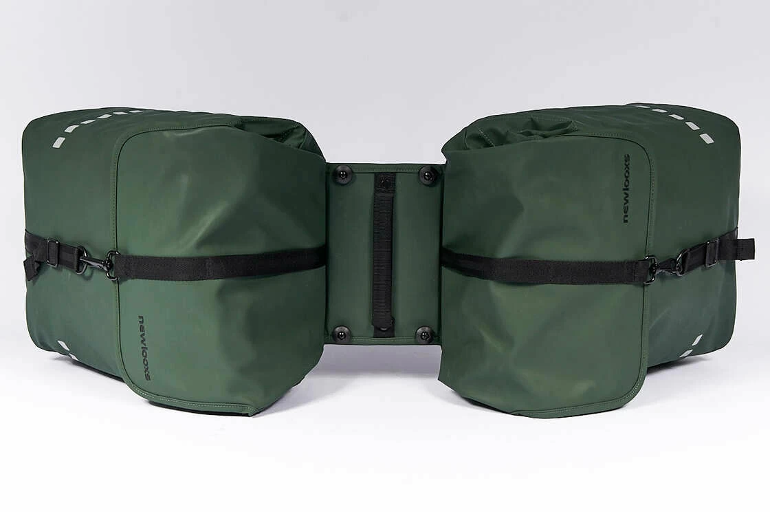 Sakwa rowerowa New Looxs Odense Double 39L MIK 2.0 Zielony