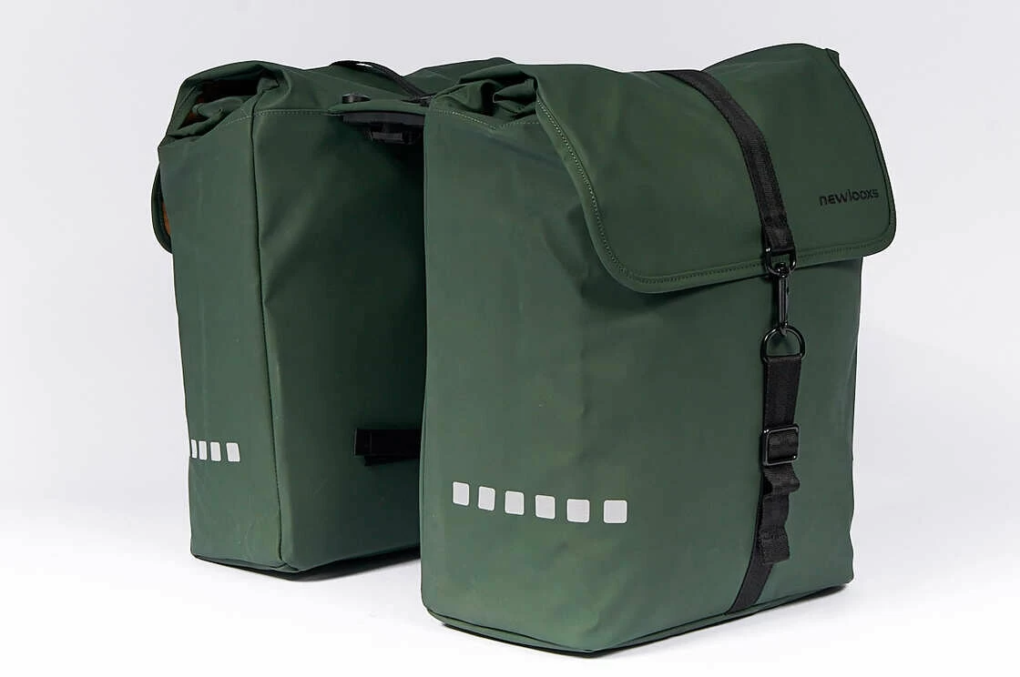 Sakwa rowerowa New Looxs Odense Double 39L MIK 2.0 Zielony
