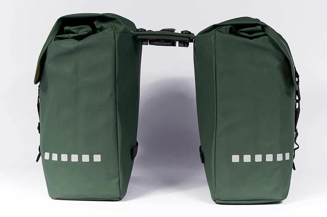 Sakwa rowerowa New Looxs Odense Double 39L MIK 2.0 Zielony