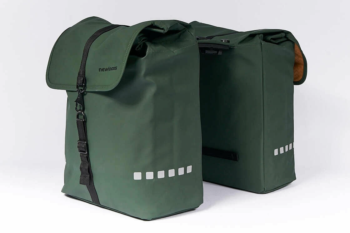 Sakwa rowerowa New Looxs Odense Double 39L MIK 2.0 Zielony