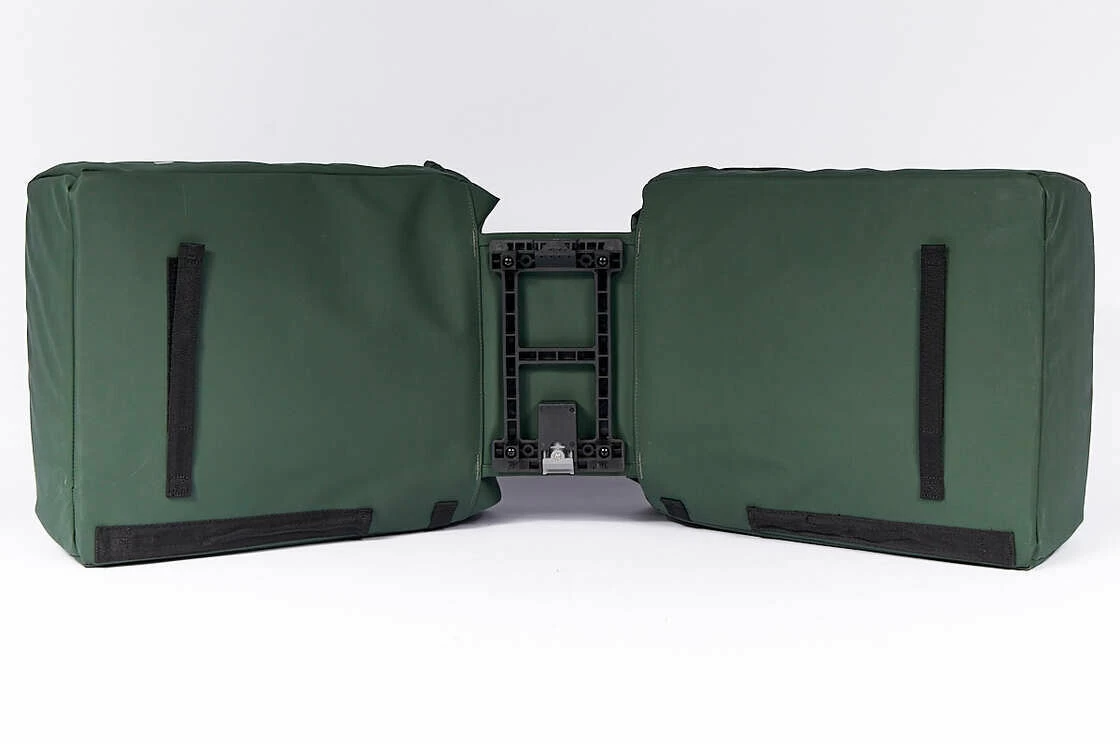 Sakwa rowerowa New Looxs Odense Double 39L MIK 2.0 Zielony