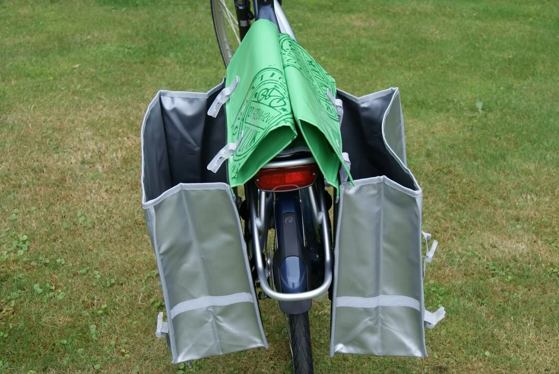 Sakwa rowerowa New Looxs Tarpaulin Silver