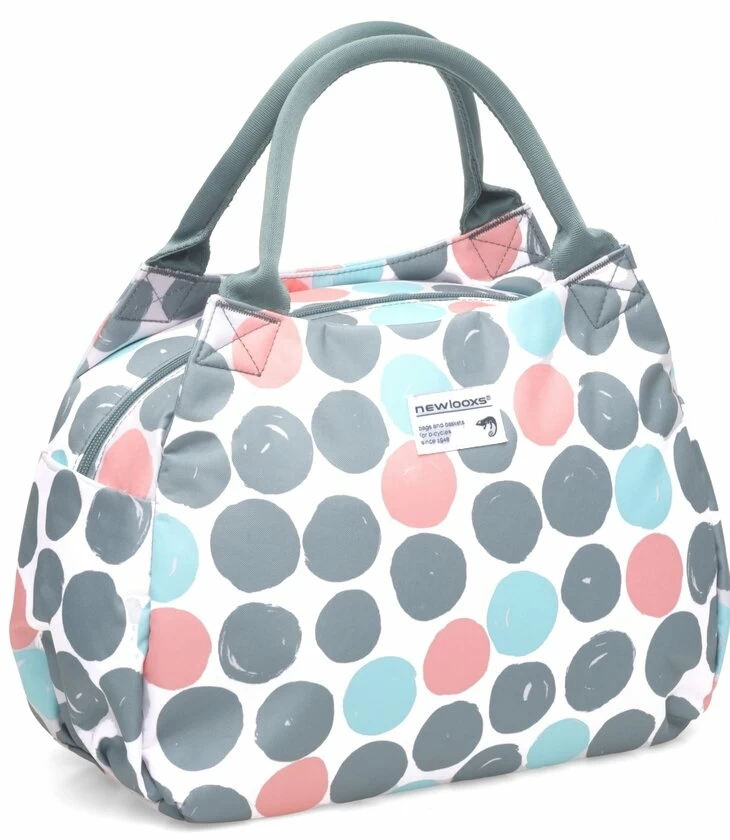 Sakwa rowerowa New Looxs Tosca Midi Dots Czarny