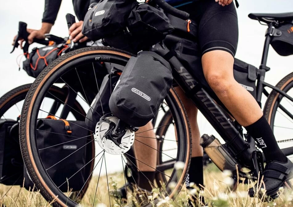 Sakwa rowerowa Ortlieb Bikepacking Fork-Pack na widelec Black Matt 2021