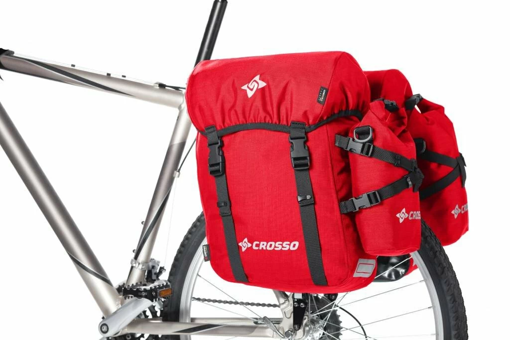 Sakwy Crosso Classic Big 46l Czerwone