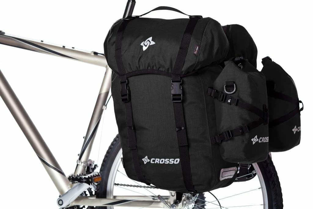 Sakwy Crosso Expert Big 60l Czarne