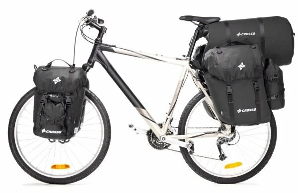Sakwy Crosso Expert Big 60l Czarne